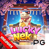 big bunny com Lucky Neko